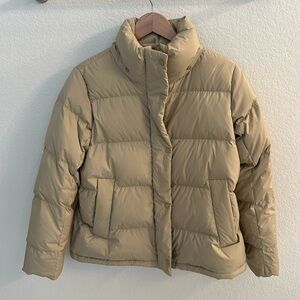 lululemon athletica Tan Puffer Jacket